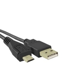Qoltec USB adapter A male | Micro USB B male | 0.1m