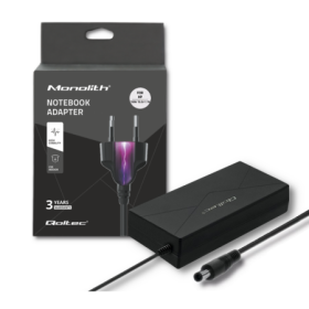 Qoltec Power adapter for laptop HP 150W | 19.5V | 7.7A | 7.4*5.0+pin | +power cable