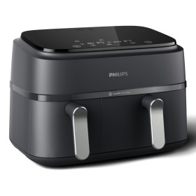 Philips 3000 series NA351 00 fritadeiras Duplo 9 l Independente 2750 W Fritadeira a ar quente Cinzento