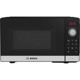 Bosch Serie 2 FFL023MS2 microondas Preto, Aço inoxidável Apenas micro-ondas Balcão 20 l 800 W