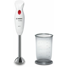 Bosch MSM24100 liquidificador Varinha mágica 400 W Aço inoxidável, Branco