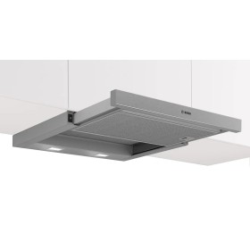 Bosch Serie 2 DFM064W55 exaustor para cozinha Semi embutido (deslizante) Metálico, Prateado 394 m³ h