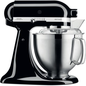 KitchenAid Artisan 5KSM185PS robô de cozinha 300 W 4,8 l Preto