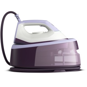 Philips 3000 series PSG3000 30 estação de engomar a vapor 2400 W 1,4 l Base de cerâmica Roxo, Branco