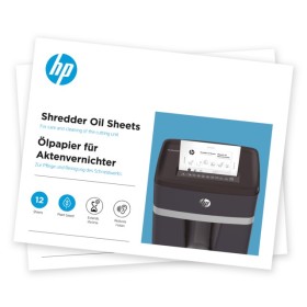 HP 9133 acessório para destruidoras de papel Folhas lubrificantes 12 unidade(s)