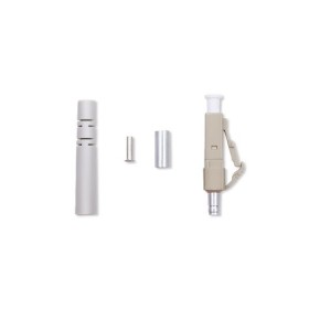 Qoltec LC fiber optic connector | Multimode | 3.0mm | Mounting set | 200pcs.