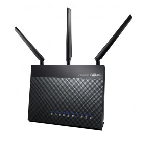 ASUS DSL-AC68U router sem fios Gigabit Ethernet Dual-band (2,4 GHz   5 GHz) Preto