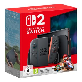 Nintendo Switch 2 + Mario Kart World consola de jogos portáteis 20,1 cm (7.9") 256 GB Ecrã táctil Wi-Fi Preto