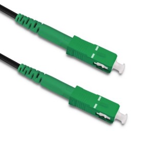 Qoltec Fiber Optic Patchcord SC/APC - SC/APC | Message | Simplex | 100m