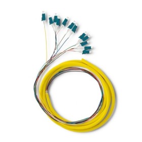 Qoltec 12 x Pigtail fiber optic LC/UPC | Singlemode | G657A2 | 2m