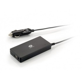 Conceptronic Universal Notebook Car Adapter, 90W adaptador e transformador Automático Preto