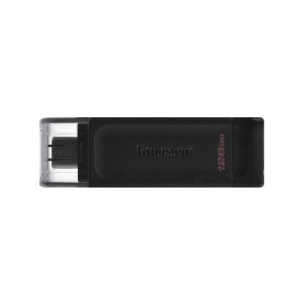Kingston Technology DataTraveler 70 unidade de memória USB 128 GB USB Type-C 3.2 Gen 1 (3.1 Gen 1) Preto