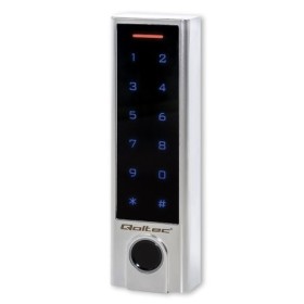 Qoltec Code lock PROTEUS with fingerprint reader | RFID | Code | Card | key fob | Doorbell | IP68 | EM