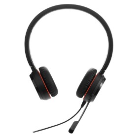 Jabra Evolve 20 SE Auscultadores Com fios Fita de cabeça Escritório Call center USB Type-C   USB Type-A Preto