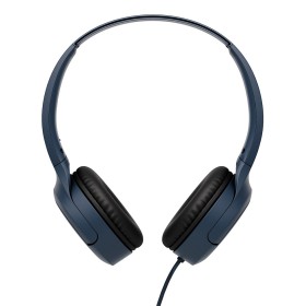 JVC HAS33UC Auscultadores Com fios Fita de cabeça Chamadas Música USB Type-C Preto, Azul