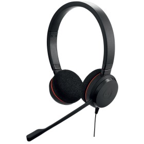 Jabra Evolve 20 Auscultadores Com fios Fita de cabeça Escritório Call center USB Type-A Preto