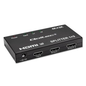 Qoltec Active HDMI Splitter 2 x HDMI 4K x 2K | 3.4Gb/s | High stability