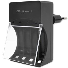 Qoltec Battery Charger for Ni-MH type R03 AAA R6 AA