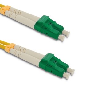Qoltec Patchcord fiber optic LC/APC - LC/APC | Singlemode | 9/125 | G652D | Duplex | 5m