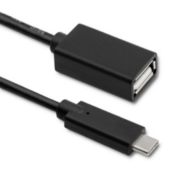Qoltec Cable USB 3.1 Type C male | USB 3.0 type A female | 0.25M
