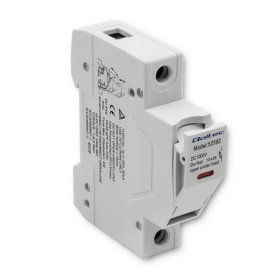 Qoltec Fuse base with diode + DC fuse| 1P|1000V |30A |10x38 |solar