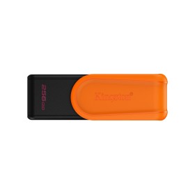 Kingston Technology DataTraveler Exodia S unidade de memória USB 256 GB USB Type-A 3.2 Gen 1 (3.1 Gen 1) Preto, Laranja