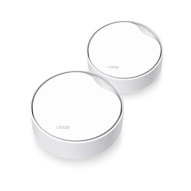 TP-Link DECO X50-POE(2-PACK) sistema de Wi-Fi Mesh Dual-band (2,4 GHz   5 GHz) Wi-Fi 6 (802.11ax) Branco Interno