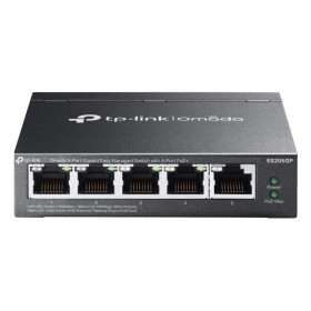 TP-Link Omada ES205G Gerido Gigabit Ethernet (10 100 1000) Power over Ethernet (PoE) Preto