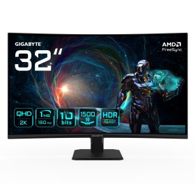 GIGABYTE GS32QCA monitor de ecrã 80 cm (31.5") 2560 x 1440 pixels Quad HD LED Preto