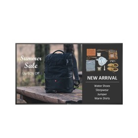 AG Neovo QM-4302 Plasma digital 108 cm (42.5") IPS 400 cd m² 4K Ultra HD Preto 24 7