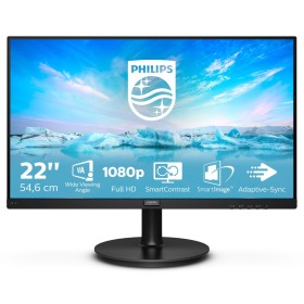 Philips V Line 221V8A 00 monitor de ecrã 54,6 cm (21.5") 1920 x 1080 pixels Full HD LED Preto