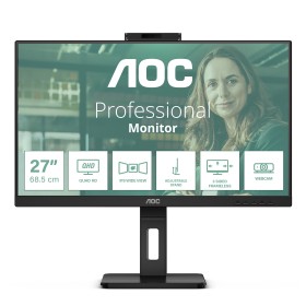 AOC Q27P3QW monitor de ecrã 68,6 cm (27") 2560 x 1440 pixels Quad HD Preto