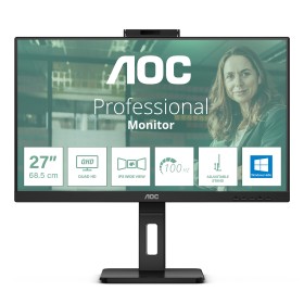 AOC Q27P3CW monitor de ecrã 68,6 cm (27") 2560 x 1440 pixels Quad HD LED Preto