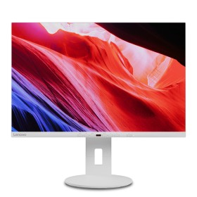 Lenovo C24d-20 monitor de ecrã 61 cm (24") 1920 x 1200 pixels Full HD LED Cinzento, Branco