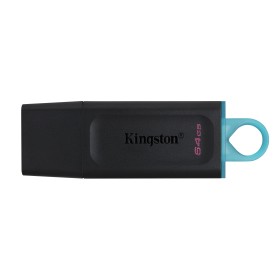 Kingston Technology DataTraveler Exodia unidade de memória USB 64 GB USB Type-A 3.2 Gen 1 (3.1 Gen 1) Preto, Turquesa