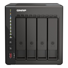 QNAP TS-453E NAS Tower Intel® Celeron® J6412 8 GB 0 TB QNAP QTS Preto