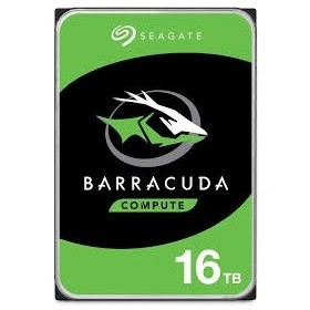 Seagate Barracuda 16TB unidade de disco rígido 7200 RPM 512 MB 3.5" SATA