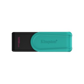 Kingston Technology DataTraveler Exodia S unidade de memória USB 128 GB USB Type-A 3.2 Gen 1 (3.1 Gen 1) Preto, Turquesa