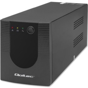 Qoltec Uninterruptible Power Supply UPS Line Interactive | Monolith | 2000VA | 1200W | USB | RJ45