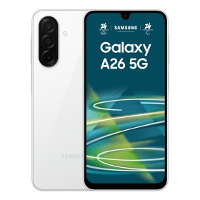 Samsung Galaxy A26 17 cm (6.7") Dual SIM híbrido Android 15 5G USB Type-C 8 GB 256 GB 5000 mAh Branco