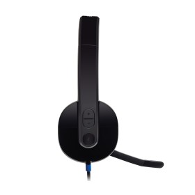 Logitech 981-000480 auscultador Auscultadores Com fios Fita de cabeça Escritório Call center USB Type-A Preto