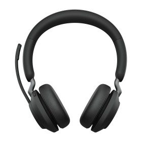 Jabra Evolve2 65 Auscultadores Sem fios Fita de cabeça Escritório Call center USB Type-C Bluetooth Preto