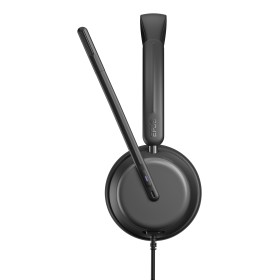 EPOS IMPACT 860T ANC Auscultadores Com fios Fita de cabeça Escritório Call center USB Type-C Preto