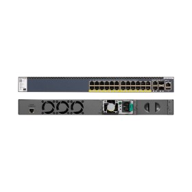 NETGEAR M4300-28G-PoE+(1000W) US EMEA Gerido Gigabit Ethernet (10 100 1000) Power over Ethernet (PoE) 1U Preto