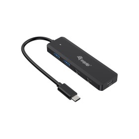 Equip 128964 hub de interface USB 3.2 Gen 1 (3.1 Gen 1) Type-C 5000 Mbit s Preto