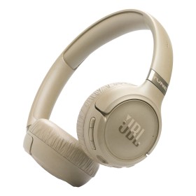 JBL Tune 680NC Auscultadores Com fios e sem fios Fita de cabeça Chamadas Música USB Type-C Bluetooth Bege