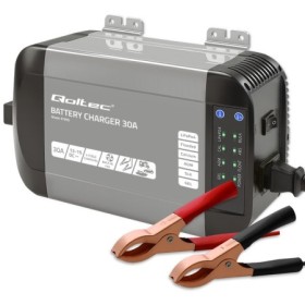 Qoltec Smart Monolith charger for LiFePO4 AGM GEL SLA batteries | 30A | 12V