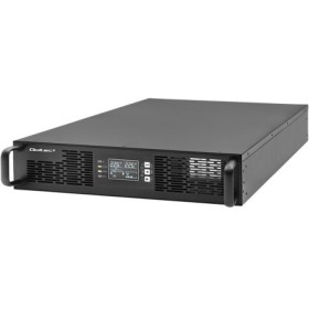 Qoltec Uninterruptible Power Supply UPS for RACK | 3kVA | 3000W | Power factor 1.0 | LCD | EPO | USB | On-line