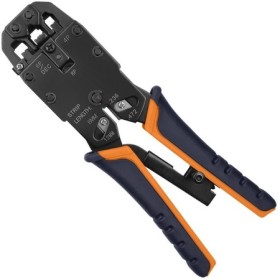 Qoltec Crimping machine for modular joints | 8p 6p 4p