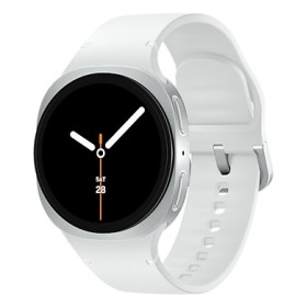 Samsung Galaxy Watch 8 3,3 cm (1.3") AMOLED 40 mm Digital 438 x 438 pixels Ecrã táctil 4G Prateado Wi-Fi GPS